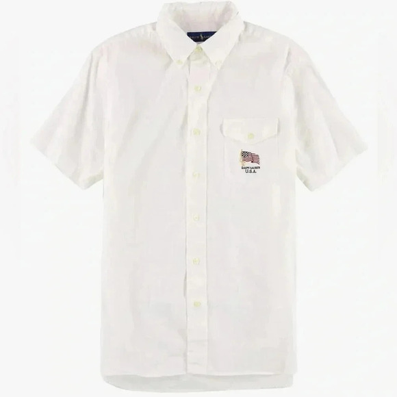 Ralph Lauren Other - Ralph Lauren Mens USA Solid Button Up Shirt,